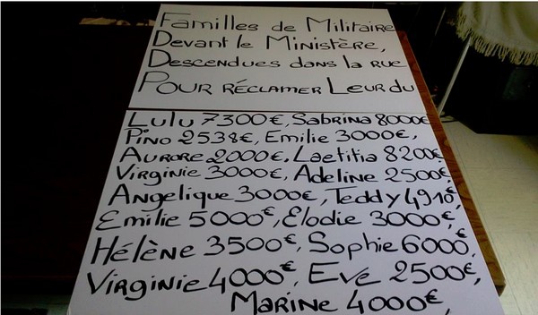 Pancarte manif