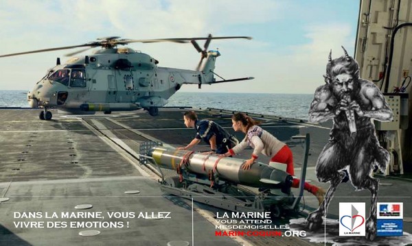 recrutement marine- Parodie -