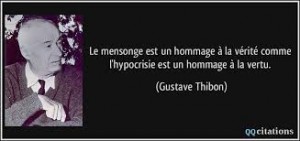 Citation mensonge