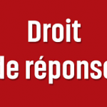 Droit de réponse de Paul MORRA, président de l’AFAR adressé au directeur de l’ESSOR de la Gendarmerie, M. Alain DUMAIT