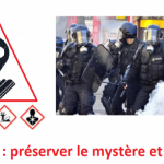 PRODUIT DE PRÉVENTION DU GAZ CS TESTÉ SUR DES GENDARMES, MAIS AUCUNE DOTATION SUR LE TERRAIN !!!