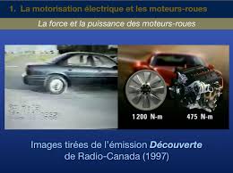 Radio Canada découverte moteur roue