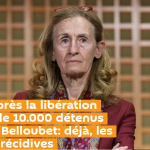 Un mois après la libération anticipée de 10.000 détenus par Nicole Belloubet: déjà, les premières récidives